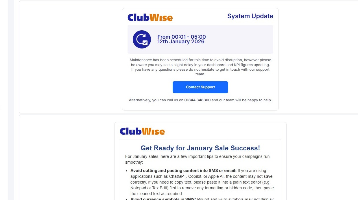 Check a members posting action