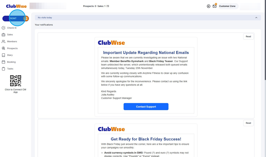 Dashboard - Retention & Referrals