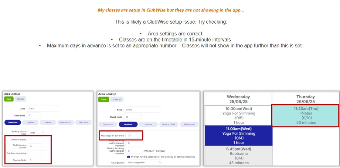 Setup - SmartCoaching - Troubleshooting